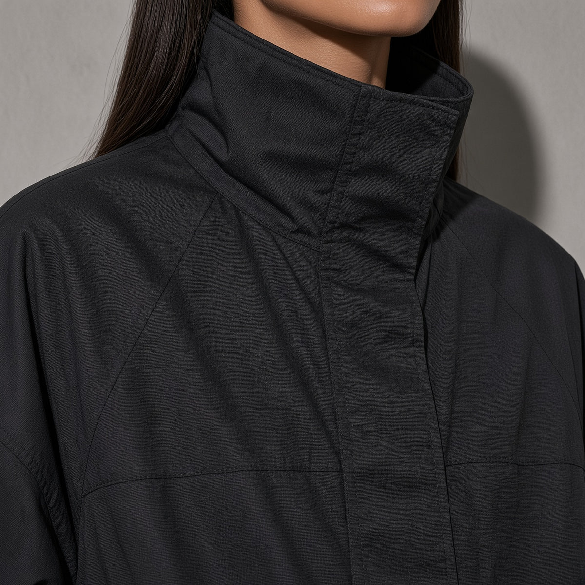 Women's Jacket Windbreaker Funnel Neck