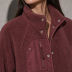 Women's Jacket Sherpa Fleece Stand Collar