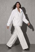 Women's Jacket Sherpa Fleece Stand Collar