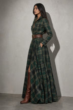 Lauren | Classic Belted Button-Up Shirt Dress