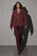 Women's Jacket Sherpa Fleece Stand Collar
