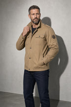 Men's Jacket Four-Pocket Stand Collar