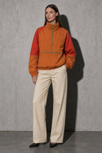 Women's Jacket Colour-Block Windbreaker