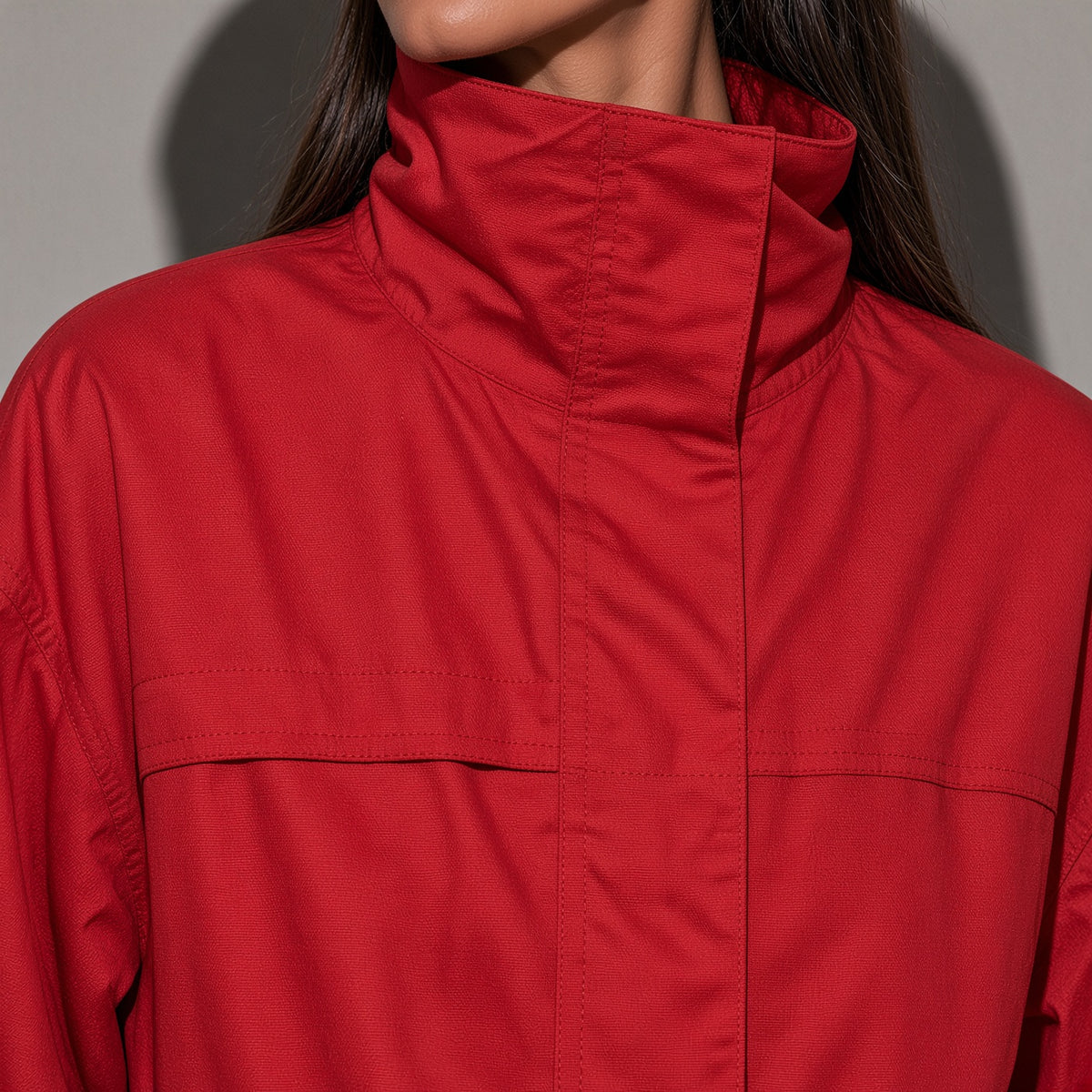 Women's Jacket Windbreaker Funnel Neck