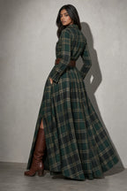 Lauren | Classic Belted Button-Up Shirt Dress
