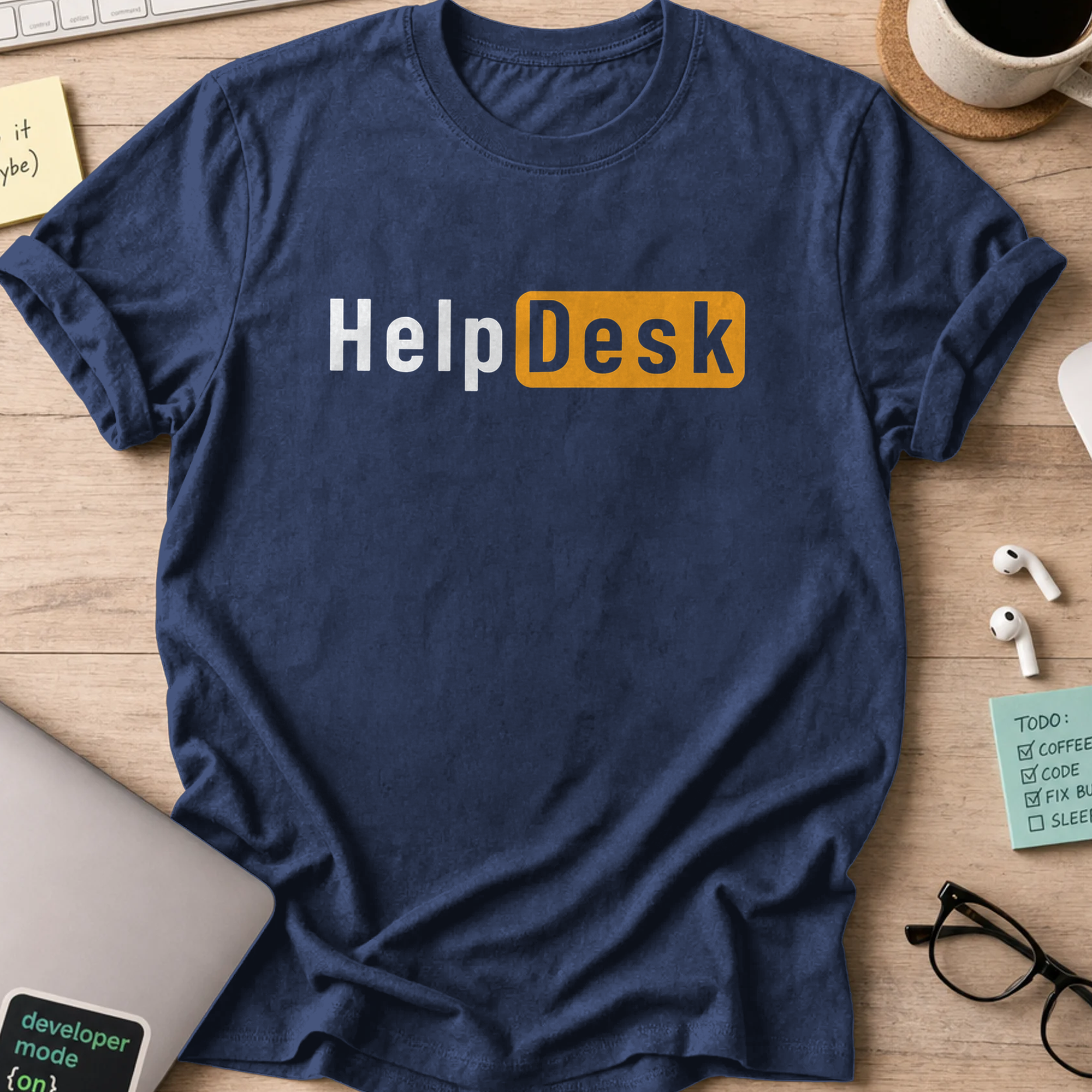 help desk shirt - Navy