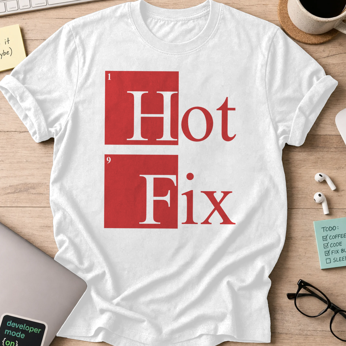hot fix shirt - White