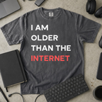 I am older than the internet Premium Shirt — pepper Premium Shirt mock-up
