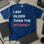 I am older than the internet Premium Shirt — true navy Premium Shirt mock-up