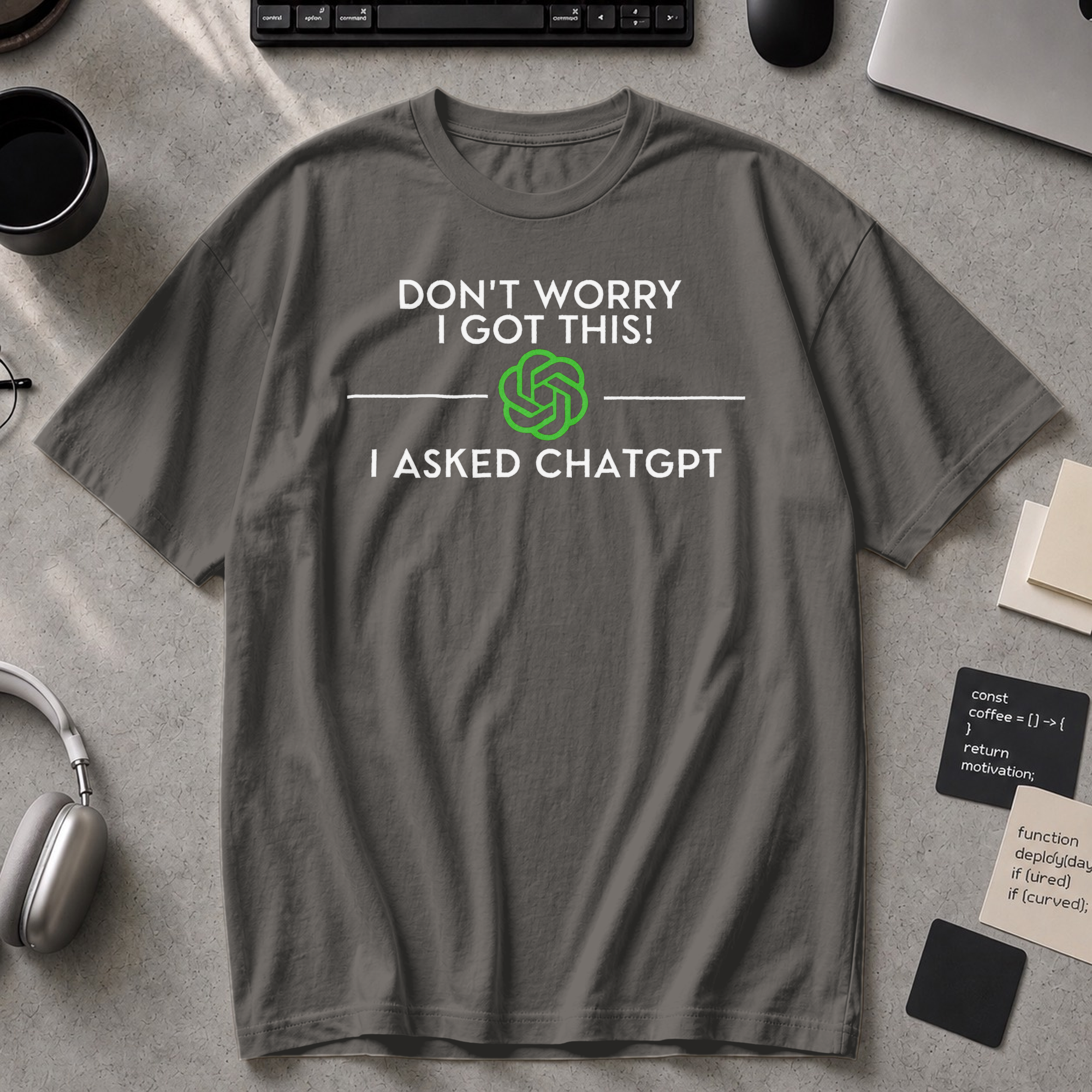 i asked chapgpt Premium Shirt - Pepper