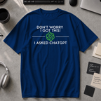 i asked chapgpt Premium Shirt - True Navy