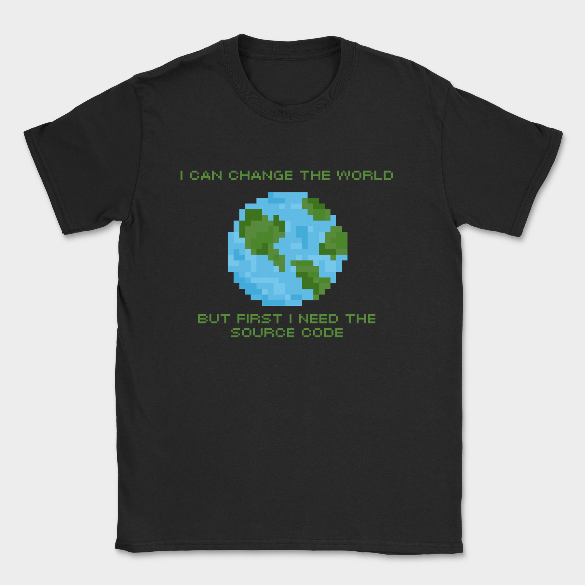 I can change the world shirt — Black