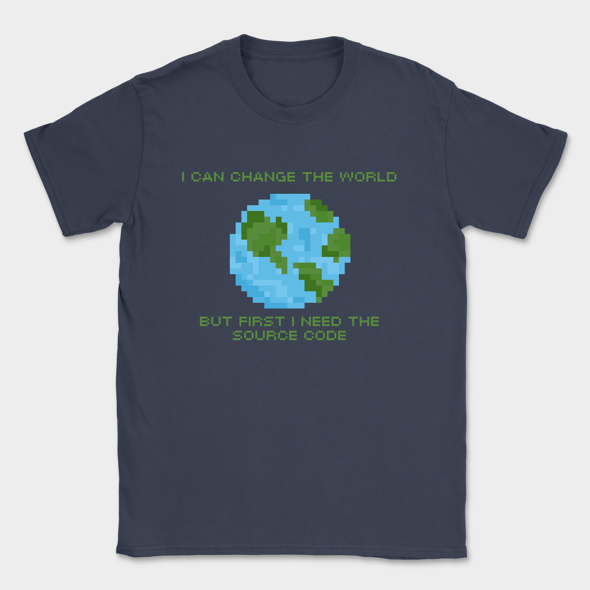 I can change the world shirt — Navy