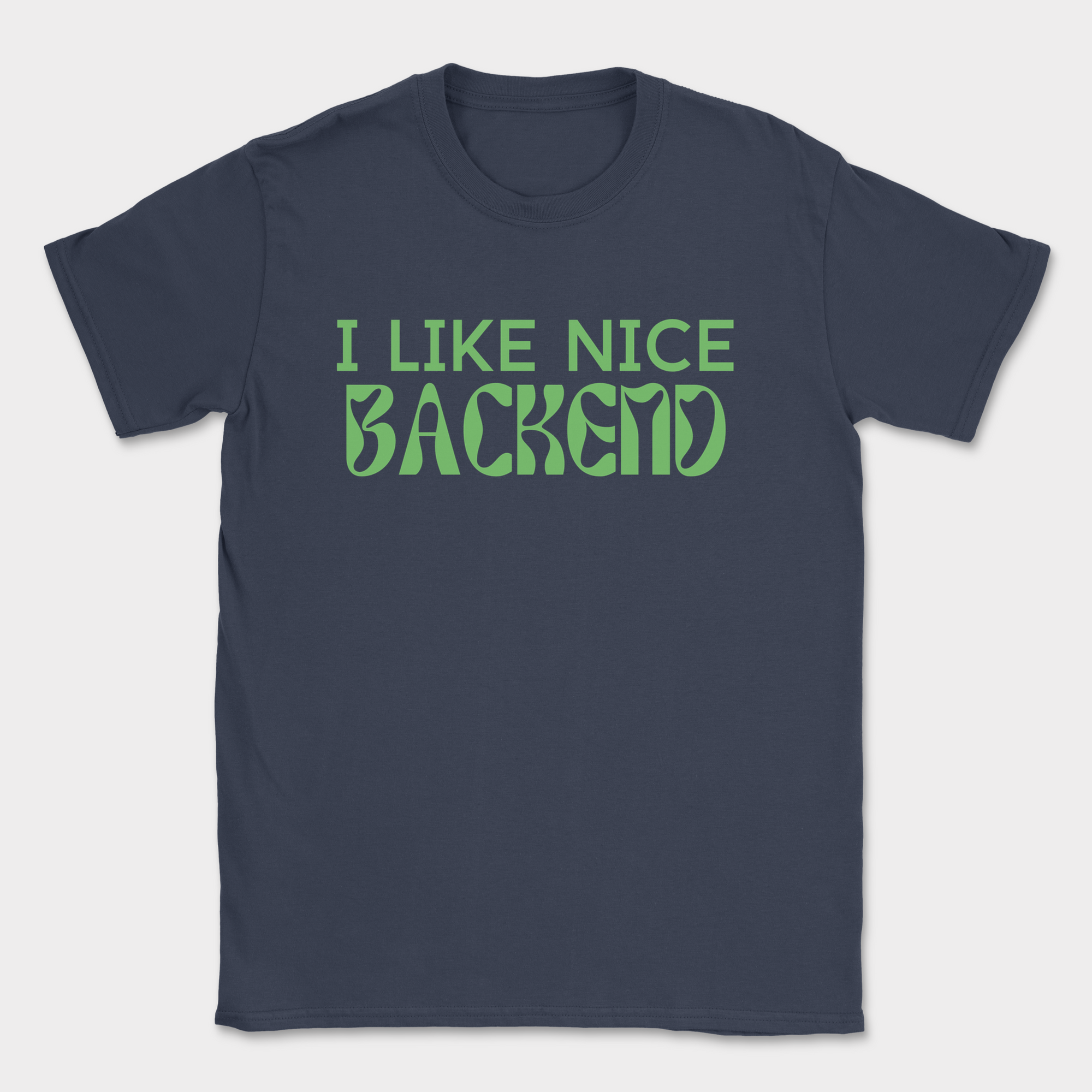 i like backend shirt — Navy
