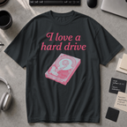 I Love A Hard Drive Premium Shirt - Black