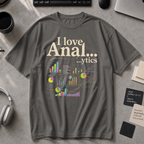 I Love Analytics Premium Shirt - Pepper