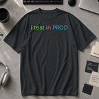 i test in PROD Premium Shirt - Black