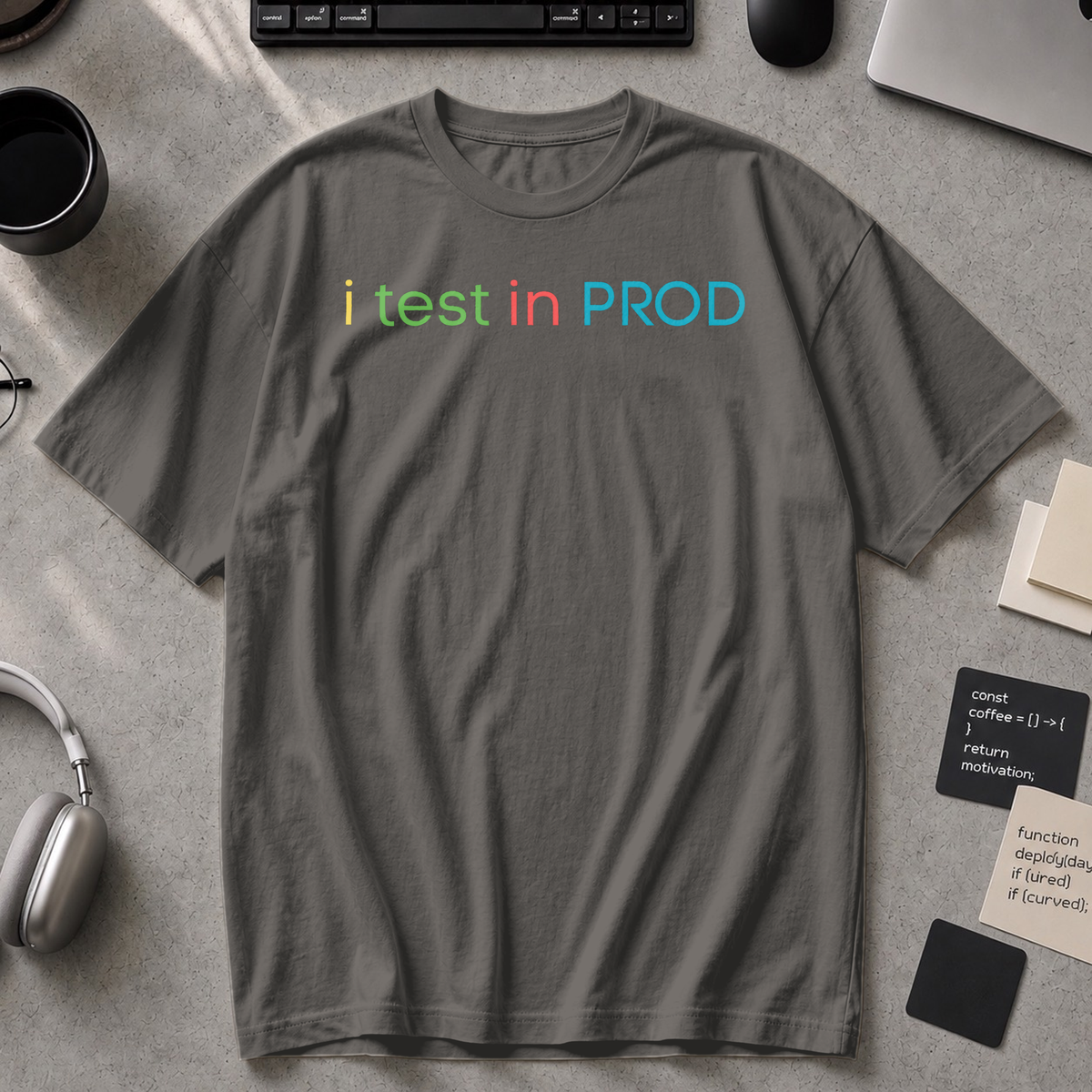 i test in PROD Premium Shirt - Pepper
