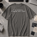 i'm silently judging your code Premium Shirt - Pepper