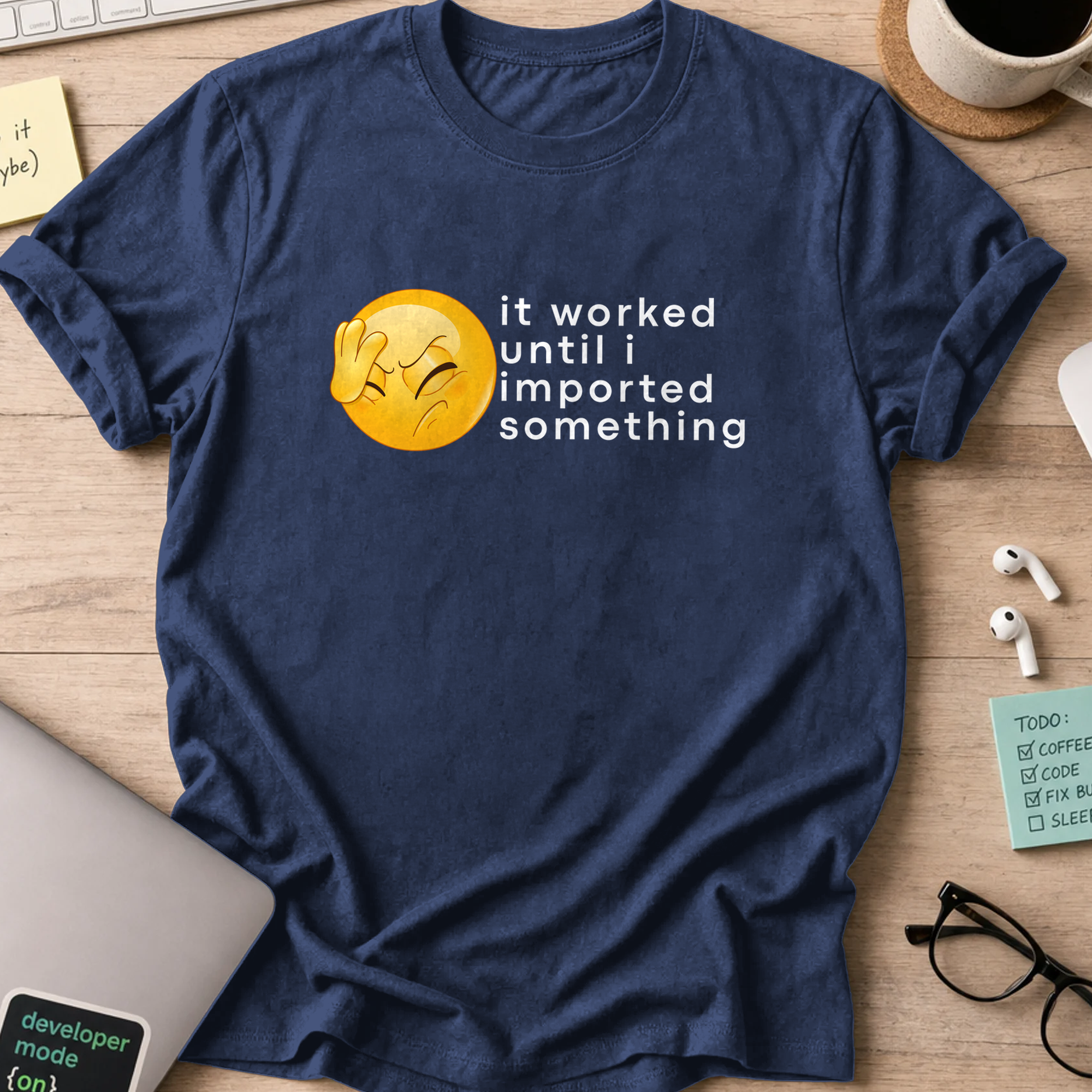 importerror issue shirt - Navy
