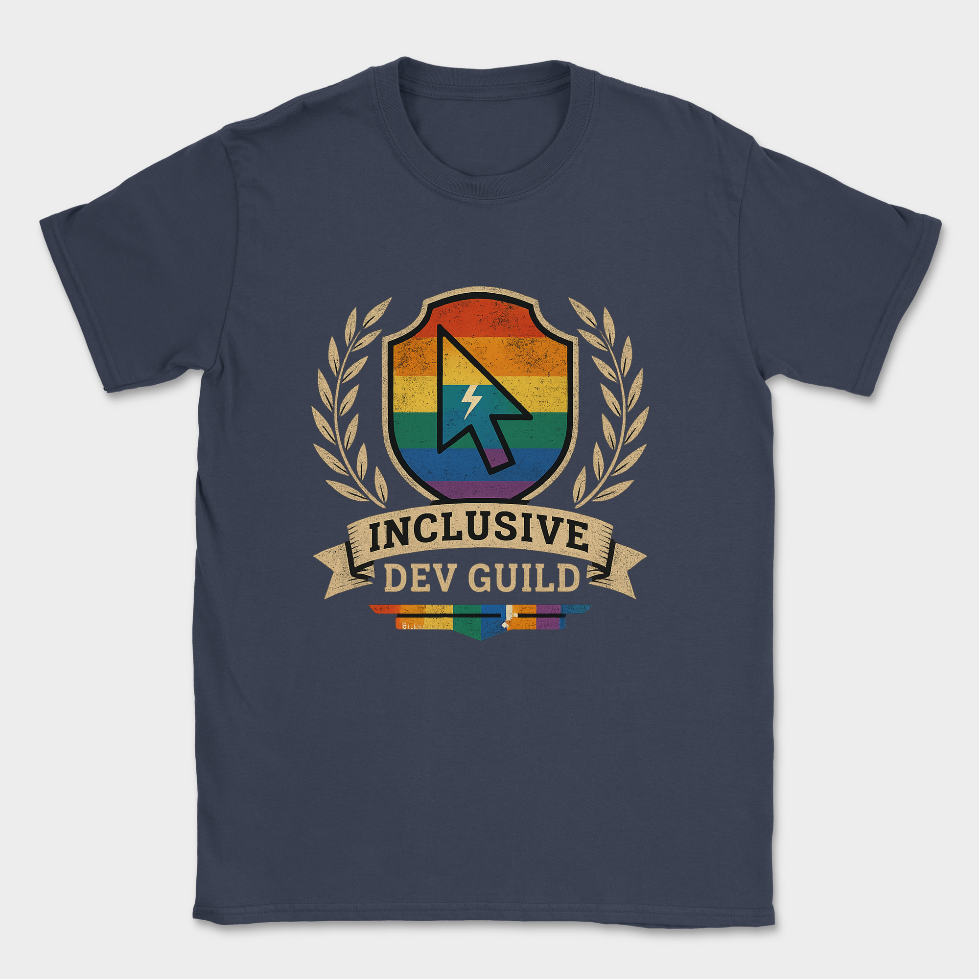 inclusive DEV guild shirt — Navy
