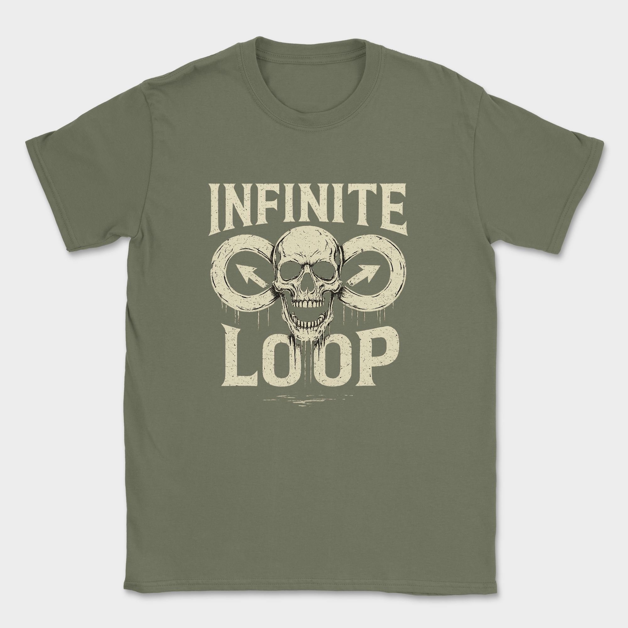Infinite Loop shirt — Military Green