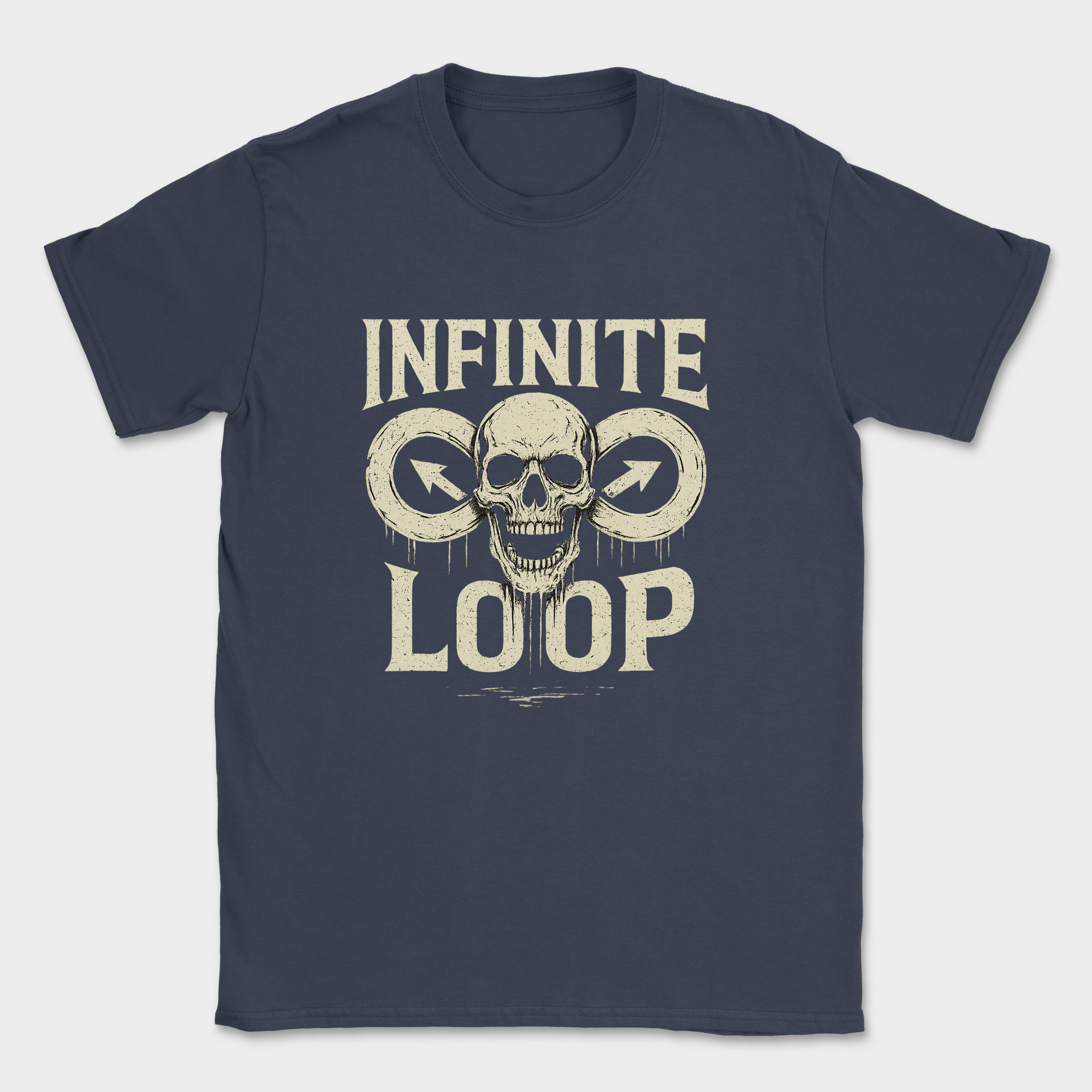 Infinite Loop shirt — Navy
