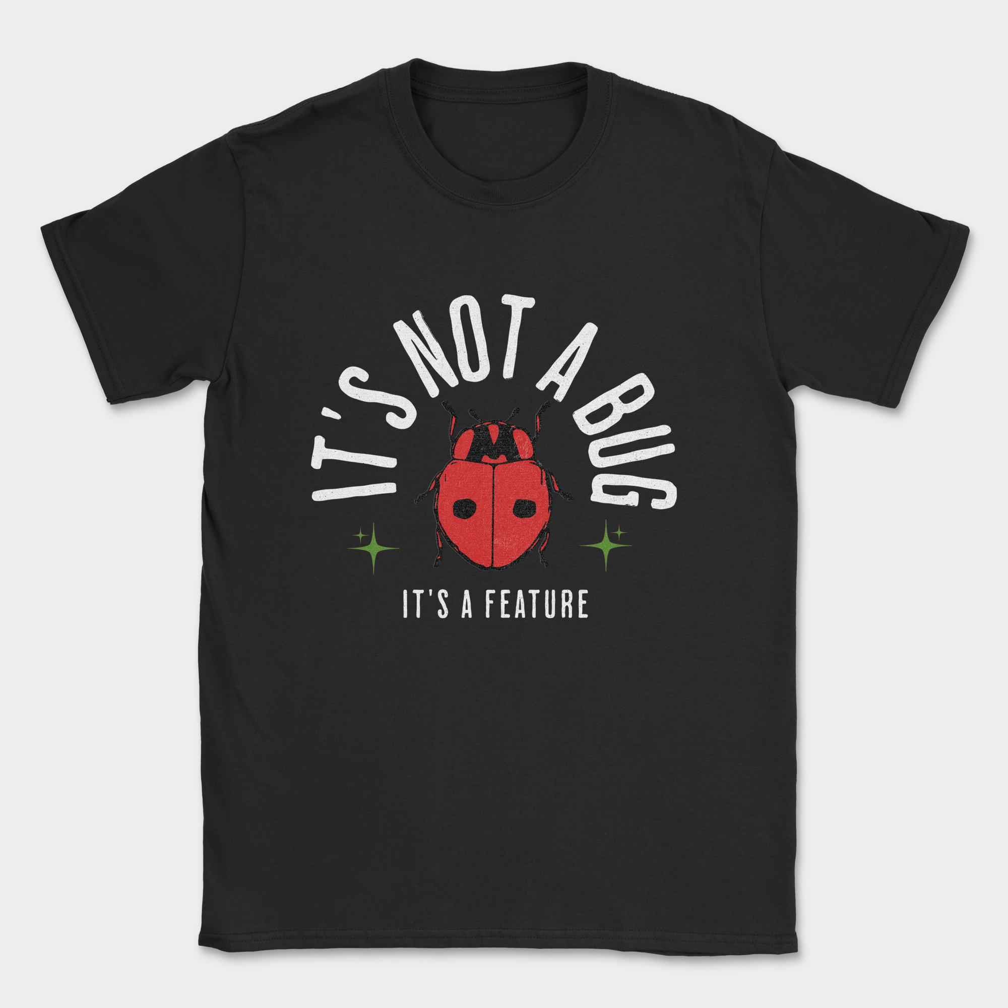 it's a feature shirt — Black