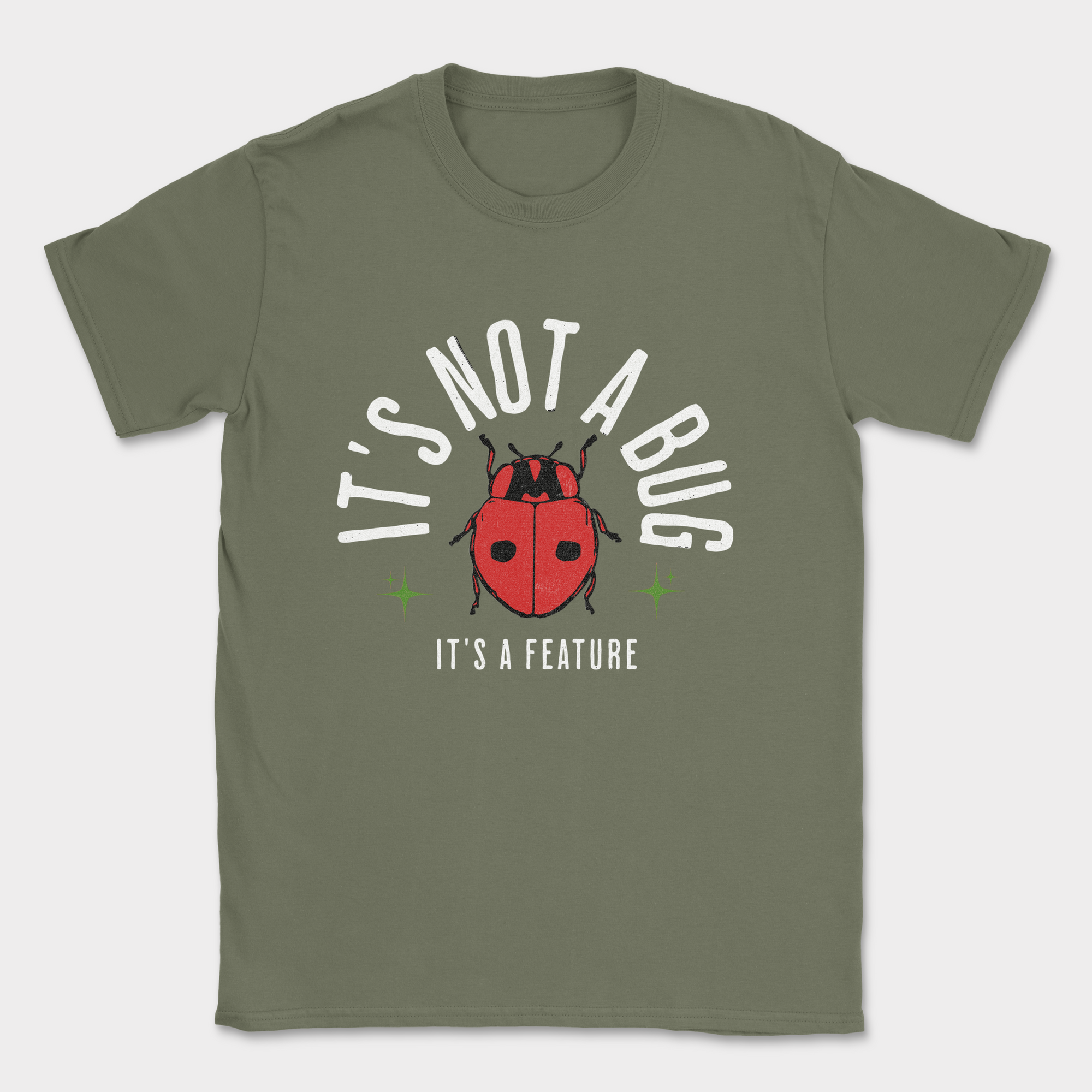 it's a feature shirt — Military Green