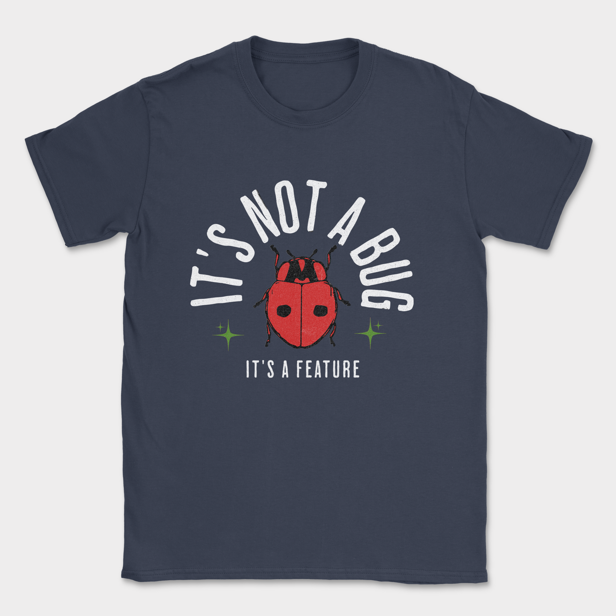 it's a feature shirt — Navy