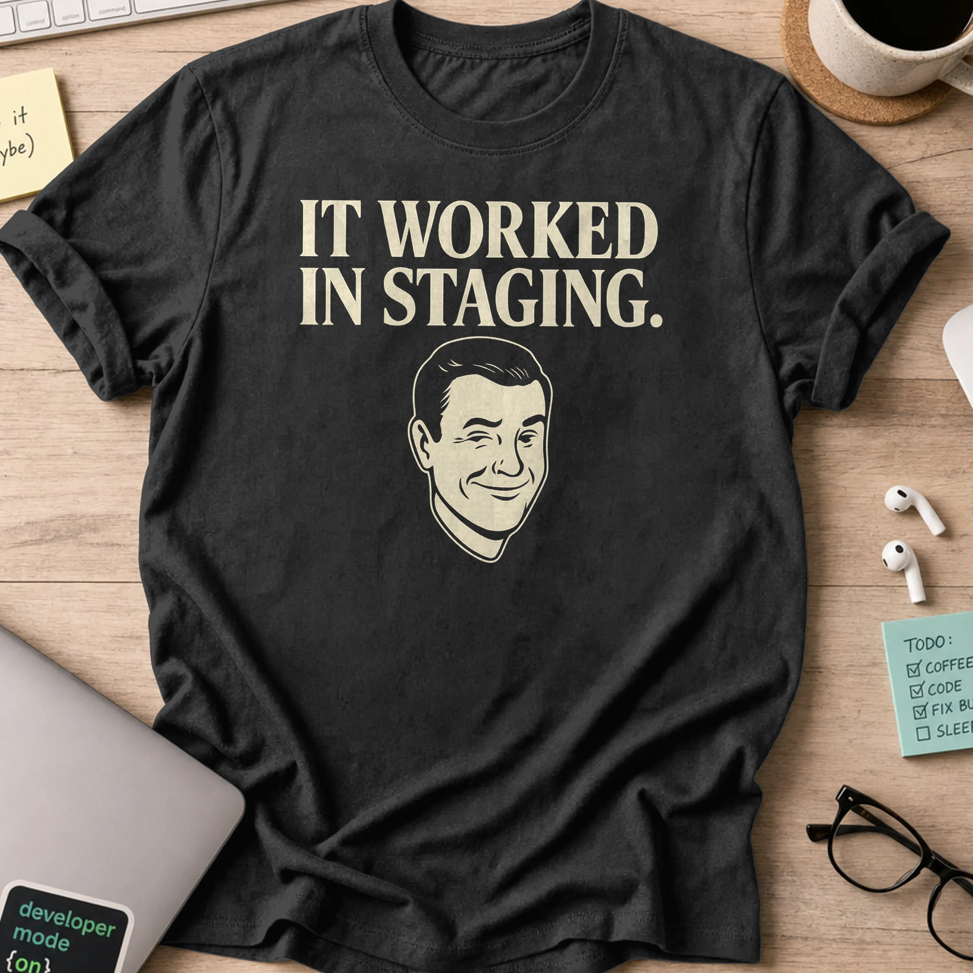 it worked in staging - Black