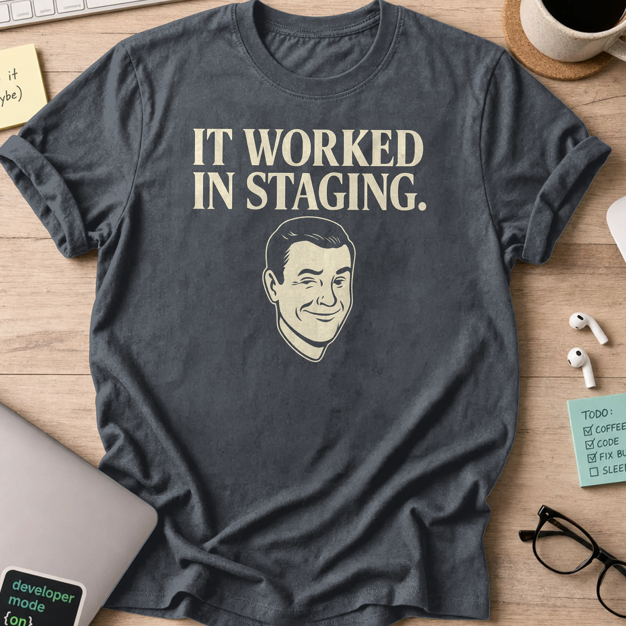 it worked in staging - Dark Heather