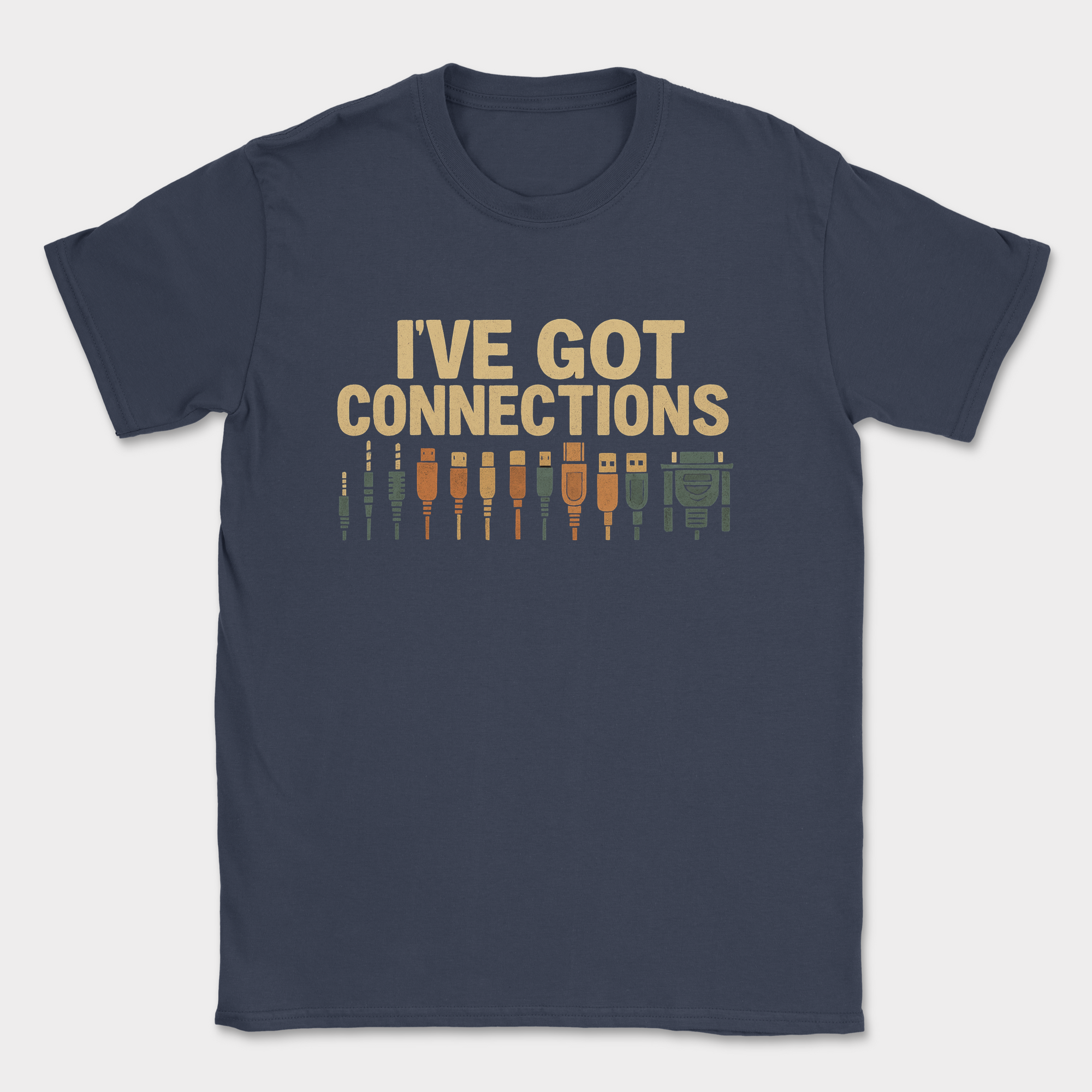 i've got connections shirt — Navy