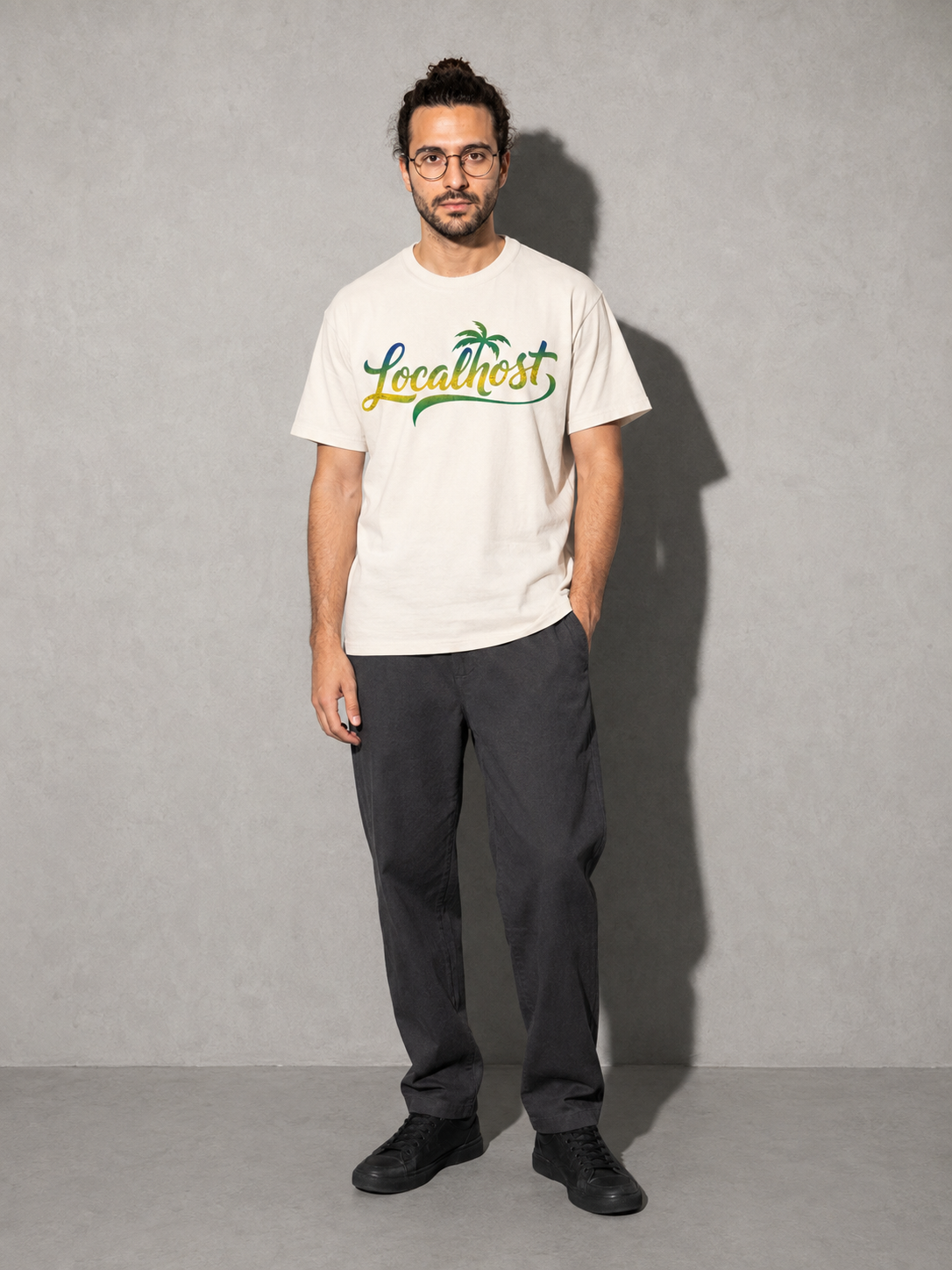 localhost tropical text — Ivory full body