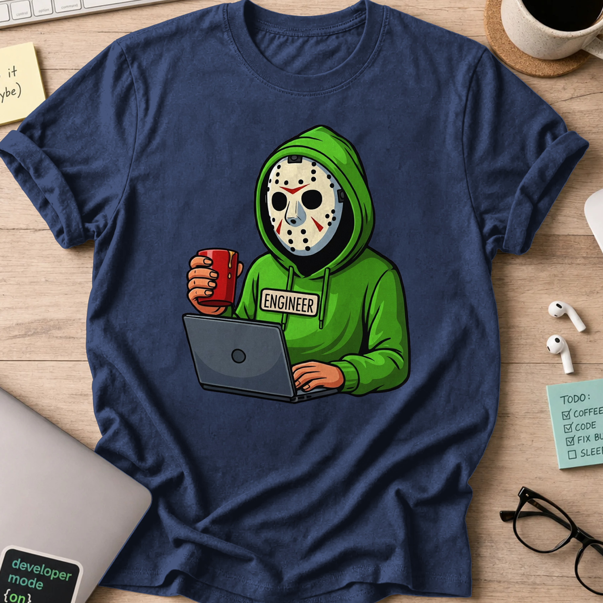 jason engineer shirt - Navy