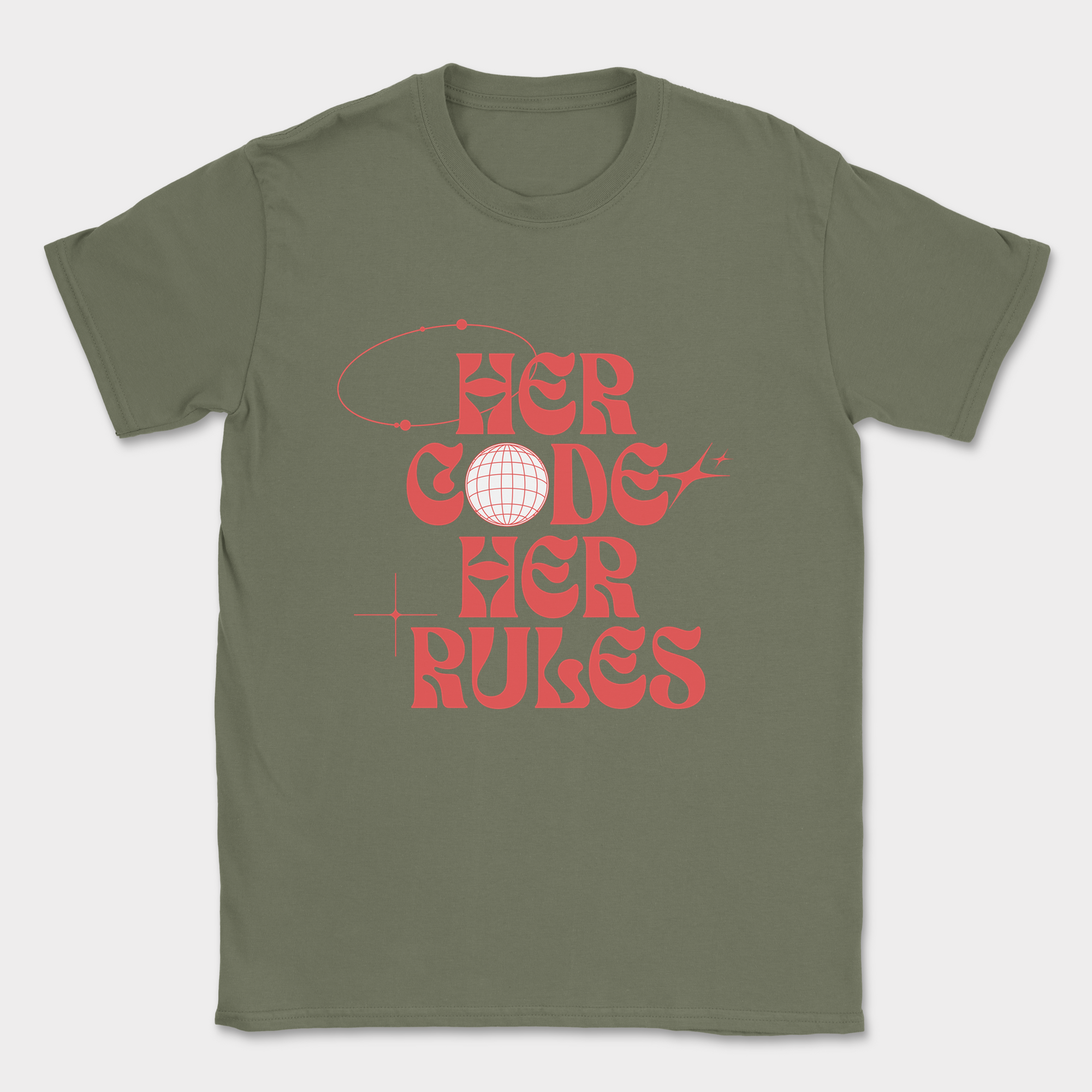 Junior Dev asked Senior Dev shirt — Military Green
