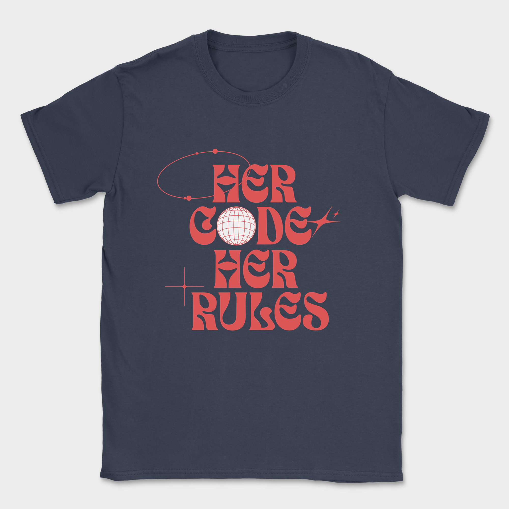 Junior Dev asked Senior Dev shirt — Navy