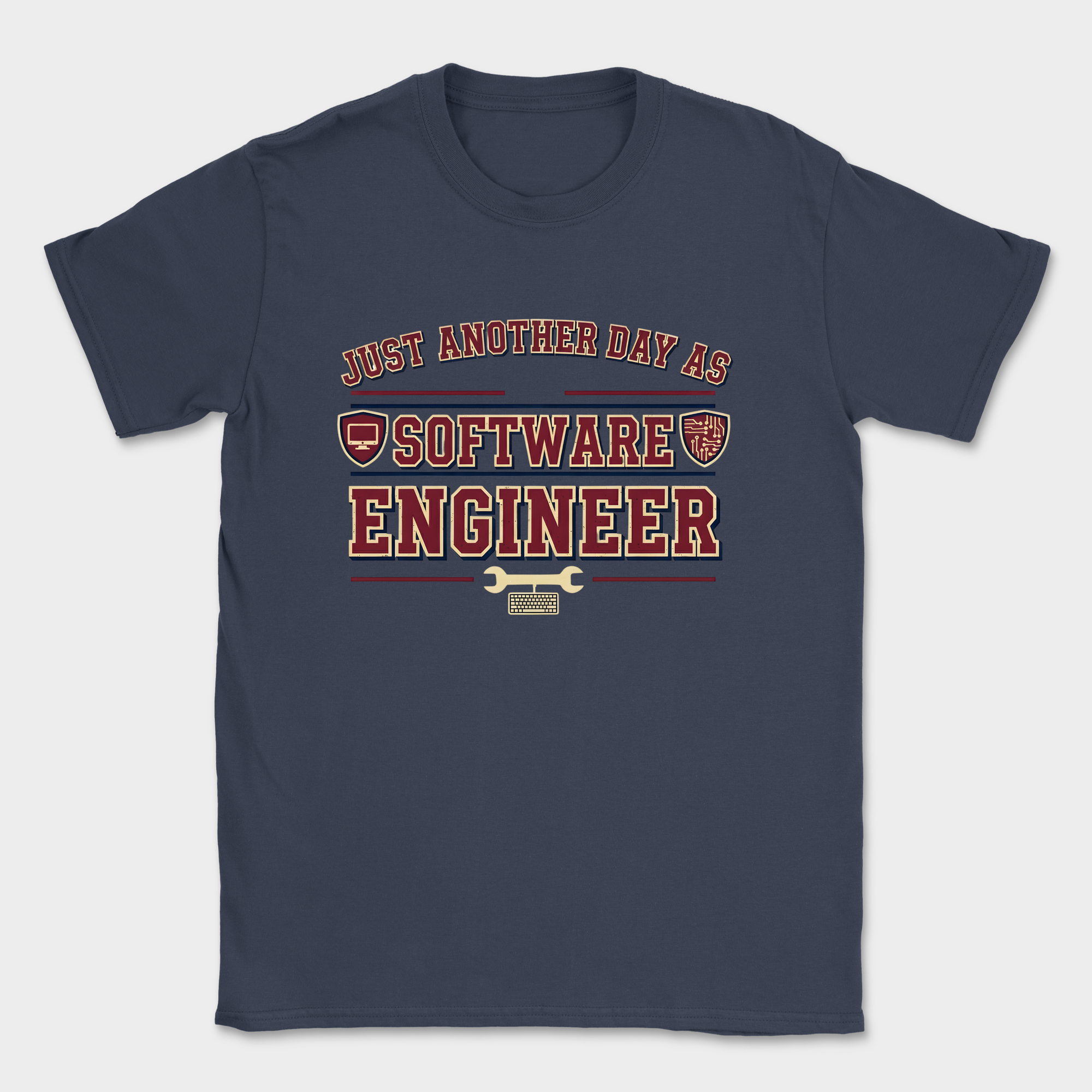 just another day as software engineer shirt — Navy