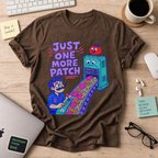 Just One More Patch Shirt — Dark Chocolate