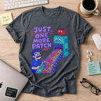 Just One More Patch Shirt — Dark Heather