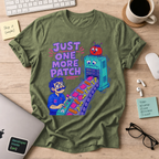 Just One More Patch Shirt — Military Green