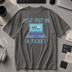 just put in a ticket Premium Shirt - Pepper