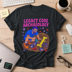 Legacy Code Archaeology Shirt — Black