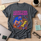 Legacy Code Archaeology Shirt — Dark Heather