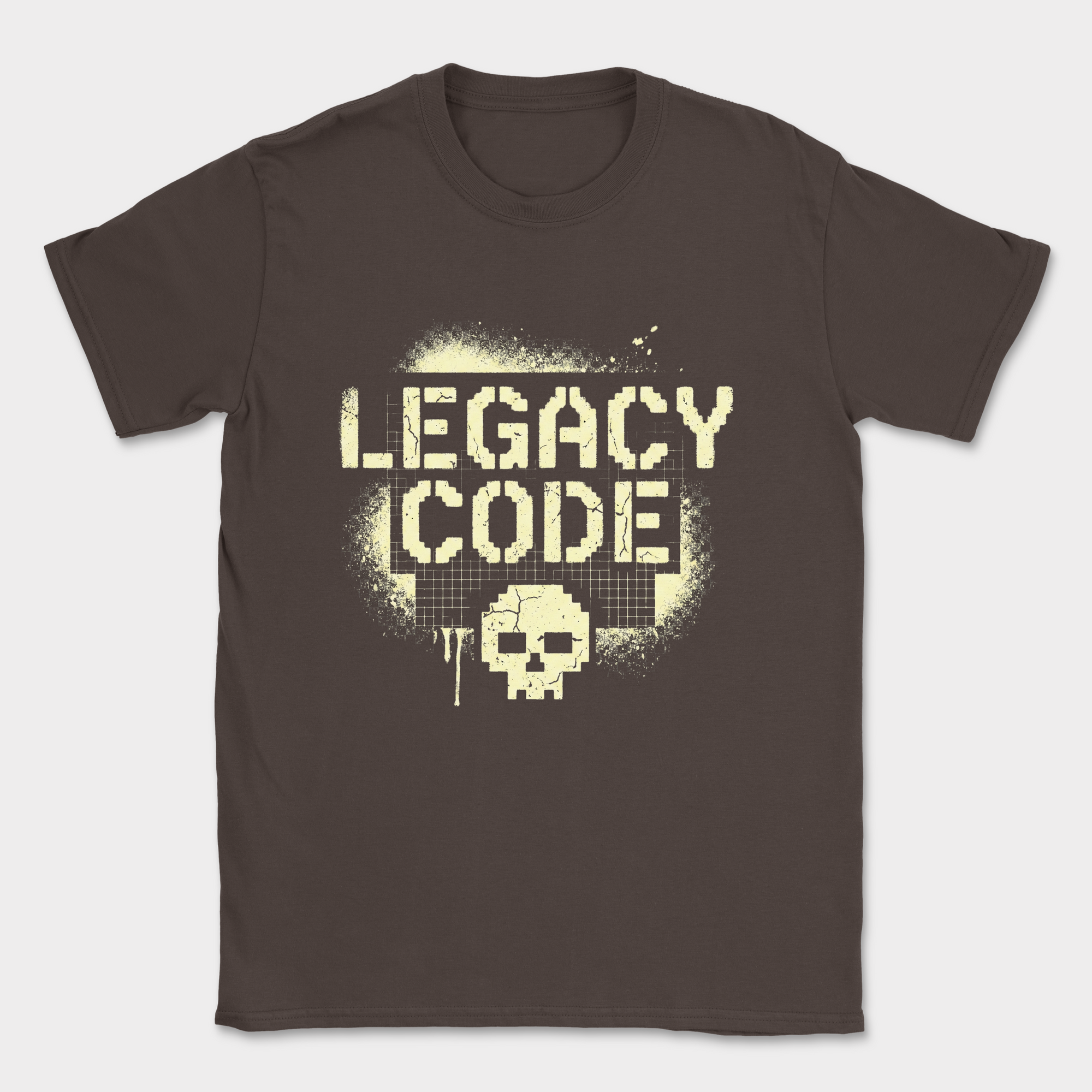 legacy code shirt — Dark Chocolate