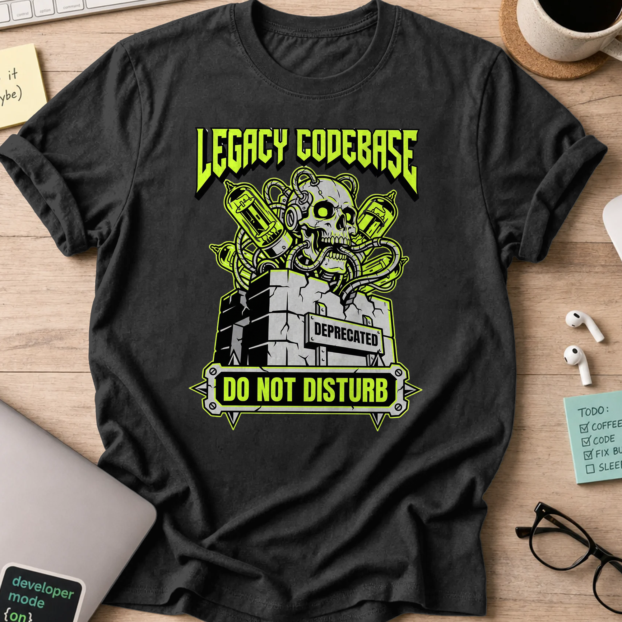 legacy codebase shirt - Black