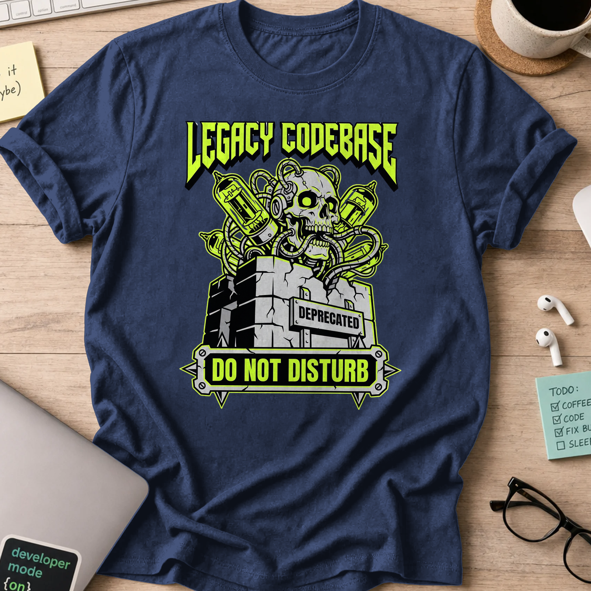 legacy codebase shirt - Navy