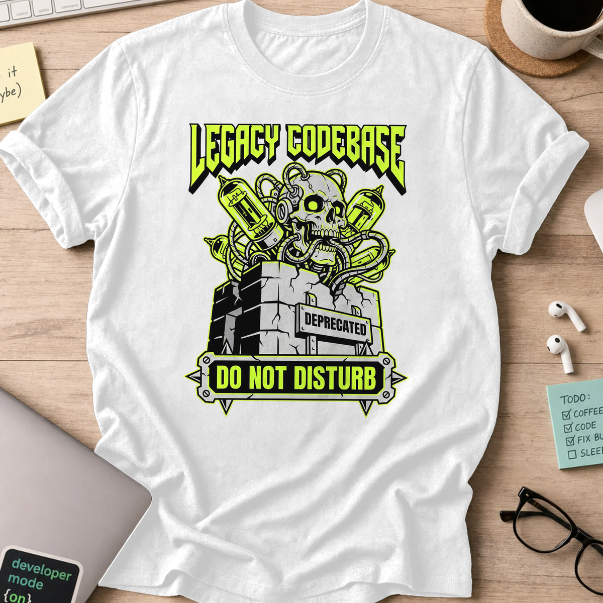 legacy codebase shirt - White