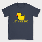 let's debug duck shirt — Navy