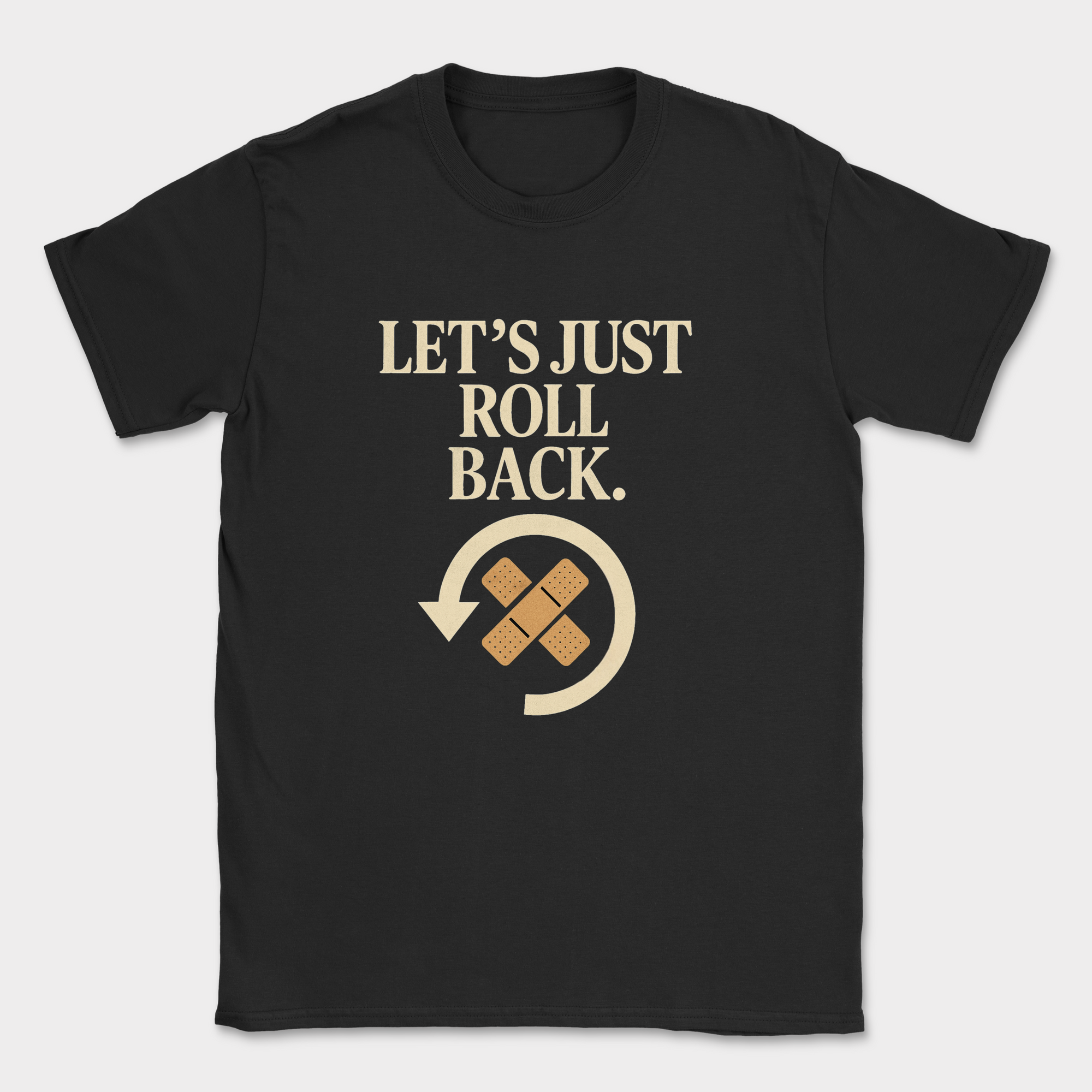 let's just roll back — Black
